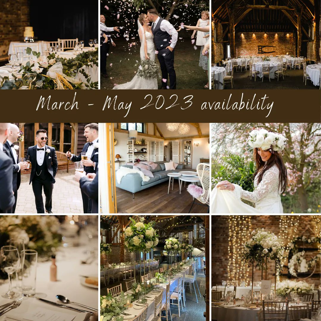 CoolingCastle's tweet photo. We have some availability during for weddings between March - May 2023🤩!

If you are interested - please just get in touch with us directly and we will book you in for a show round 🥰

💻https://t.co/HXMjbTANKx https://t.co/0NbemzAjWH