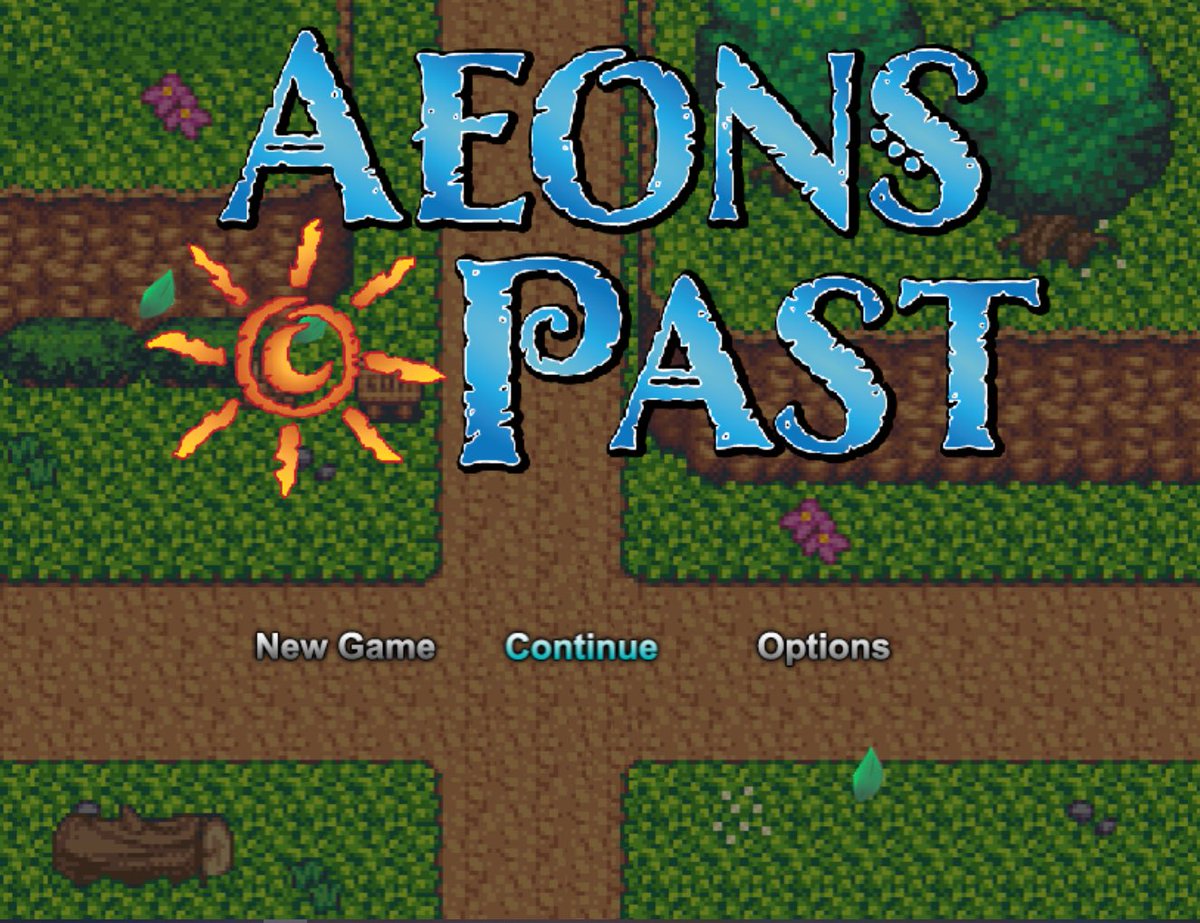 Customized the title screen a bit!
#IndieGameDev #indiegames #rpgmaker #pixelart 

Check us out in #feedbackfest!
It’s wrapping up soon and we’d love some more feedback!

itch.io/jam/feedback-f…