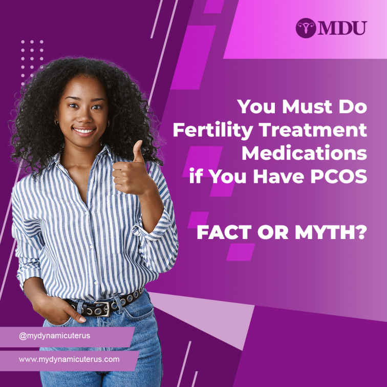 PCOS Myth: You must do fertility treatment medications if you have PCOS. 
(a thread)

#MyDynamicUterus #MDUbyDrCindyDuke #drcindymduke #nevadafertilityinstitute #pcos #infertility #endometriosis  #pcosawareness #ttc #pcosfighter #fertility #womenshealth #pcosdiet #pcossupport