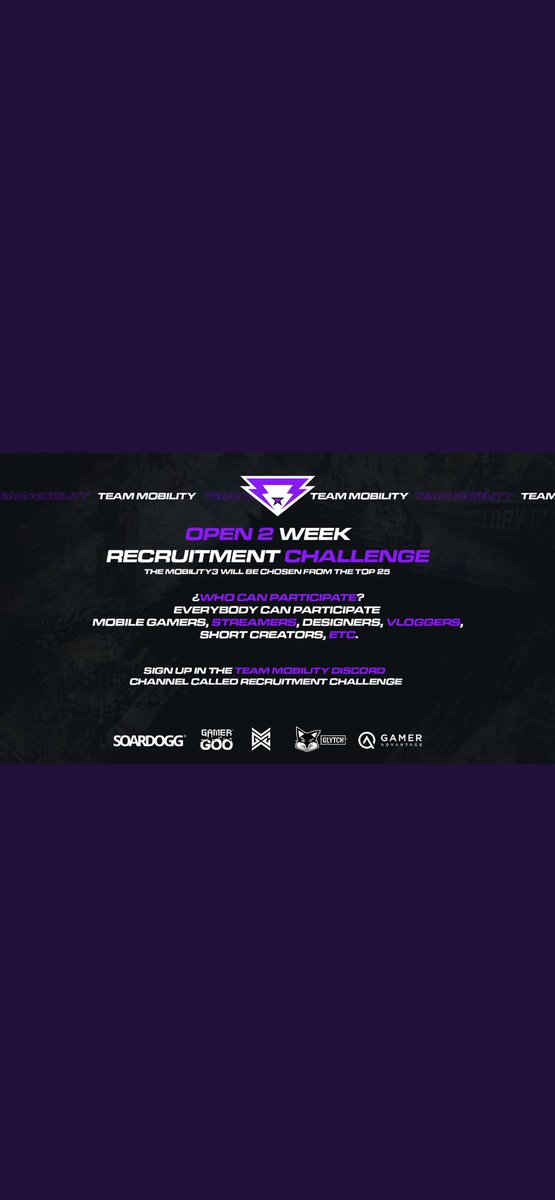 NatureProvider's tweet photo. The #MobilityFAM #Mobility3 Recruitment Challenge is NOW OPEN!
https://t.co/3Cg84K9smj
WILL YOU BE THE TOP 25? Also join https://t.co/CiDnyB9sLX for new future events. #callofduty #cod #ps #gaming #gamer #warzone #modernwarfare #xbox #blackops https://t.co/Q4N6KqXm3M