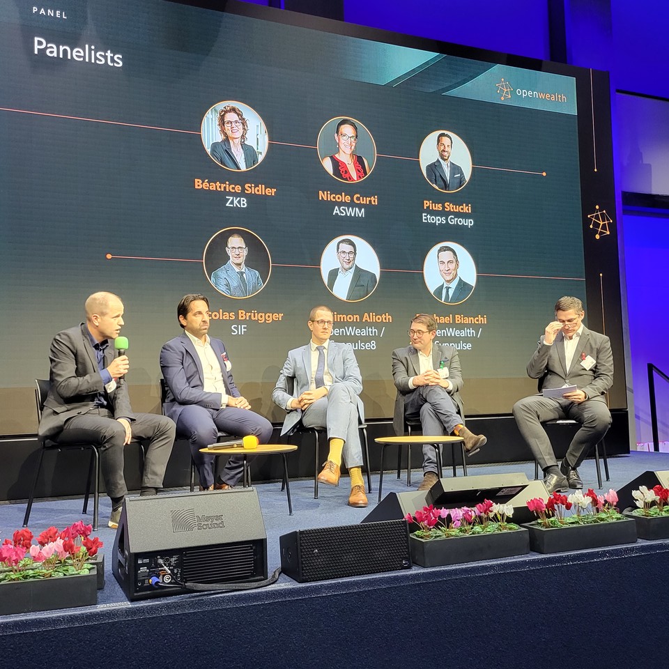 Oscar Neira ๐ค๐ธ (@neiraosci) on Twitter photo Great panel at the #OpenWealth event from <a href="/OpenWealthAPI/">OpenWealth Association</a>
Roger Wisler from ZKB: "After creating diff. #API's we now want to provide a trading capability"
#fintech <a href="/ursbolt/">Urs Bolt ๐จ๐ญ๐ต๐ญ</a> <a href="/efipm/">Dr Efi Pylarinou</a> #openfinance #web3 #FIXtrading Great panel at the #OpenWealth event from <a href="/OpenWealthAPI/">OpenWealth Association</a>
Roger Wisler from ZKB: "After creating diff. #API's we now want to provide a trading capability"
#fintech <a href="/ursbolt/">Urs Bolt ๐จ๐ญ๐ต๐ญ</a> <a href="/efipm/">Dr Efi Pylarinou</a> #openfinance #web3 #FIXtrading