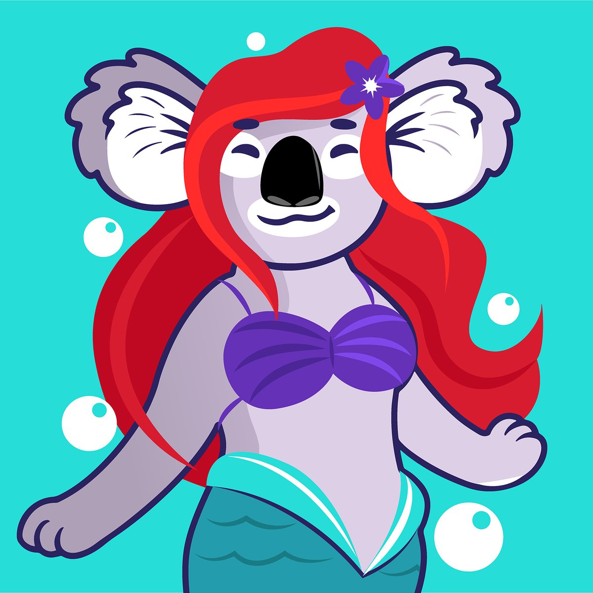 OKotelevskaa's tweet photo. Koala Ariel

#koala #koalas #nftkoalas #nftkoala #nftcartoon #nftariel #nftmermaid #nftcollection #planetofkoalas #nftartist

https://t.co/DuAWWwXwiV https://t.co/Hq6jAkn3Wv