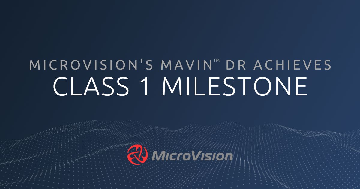 MicroVision tweet media
