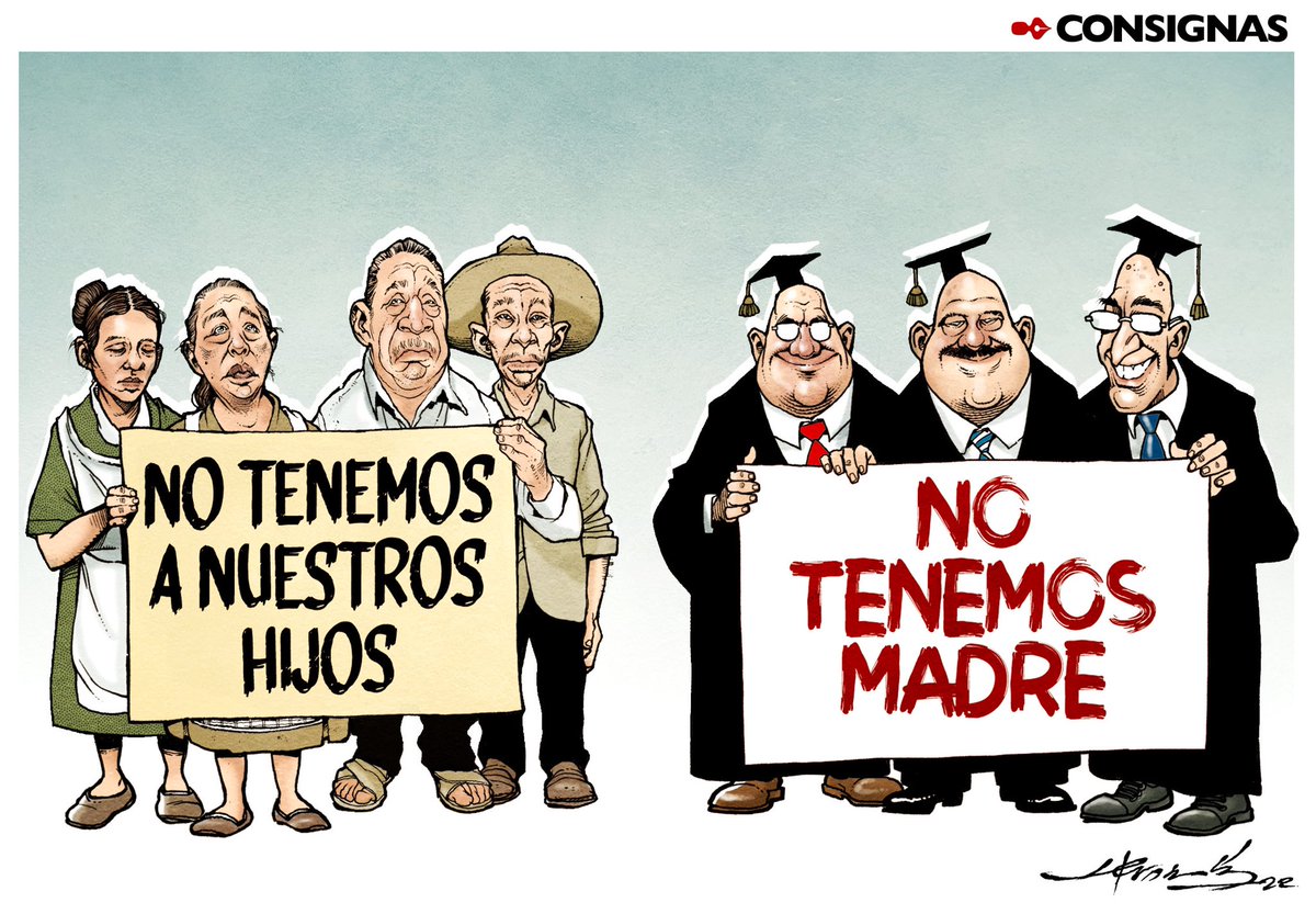 monerohernandez's tweet photo. Hay ausencias y hay carencias.
Mi cartón de hoy en @lajornadaonline https://t.co/YvIHZZjCdR