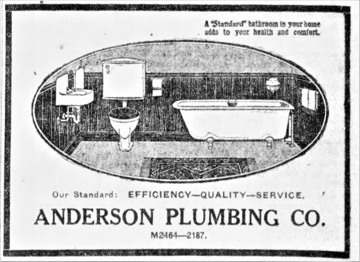 AlanZakrison's tweet photo. Anderson Plumbing is one of YYC’s oldest businesses and has been in family hands since 1912.
It started out as Anderson &amp; Dick, but Dick went back to England to get his spouse and didn’t return.
The old shop then had a succession of businesses; the last one being the best known. https://t.co/lQNwBiczUz