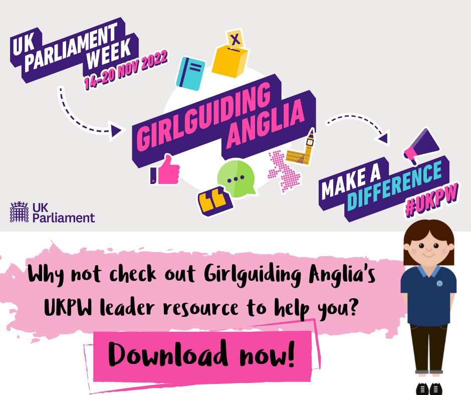 gguidinganglia's tweet photo. We want our members to speak up about topics that are important to them and get involved in the big conversations. Ready for UK Parliament Week 2022, we've created an online resource ready to spark ideas to talk about in units this November. Find it at👉 https://t.co/7wxtA6Ft9D https://t.co/uEvED2LX2I