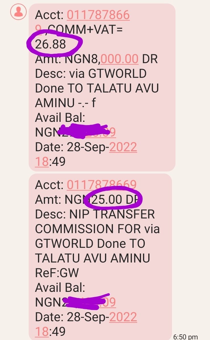 hakangel_90's tweet photo. @gtbank_help @cenbank 
Dear GTB, kindly explain the meaning of this double charges from a single transaction,.. I await your response and if its not encouraging, expect me in any of your branches tomorrow..
Incessant charges has been going on in my account and its unacceptable https://t.co/mNPBaP8ij3