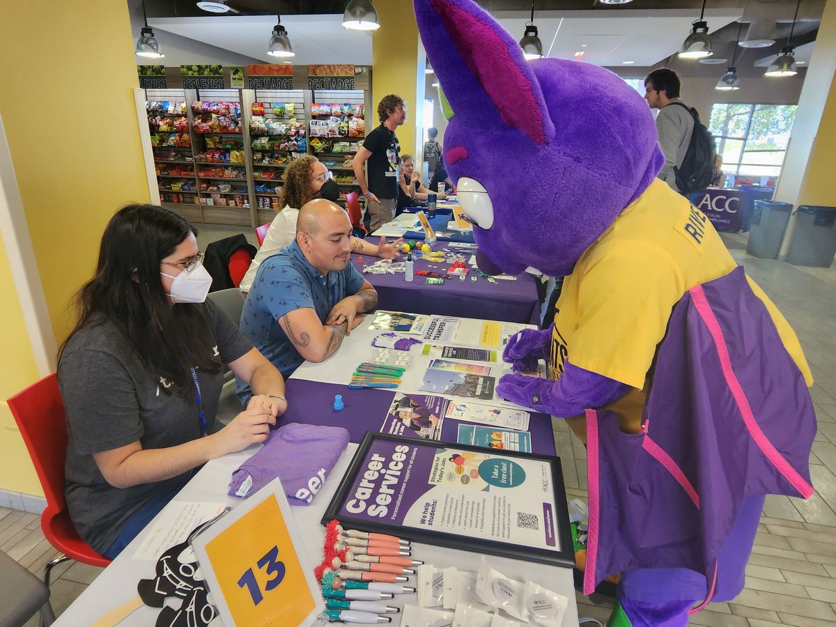 RBtheRiverbat's tweet photo. From Harmony now to #ACCRoundRock for the #RiverbatBash. It wouldn't be a party without me, and YOU and YOU and YOU! @accstudentlife @accdistrict https://t.co/4rdZ97OTNA