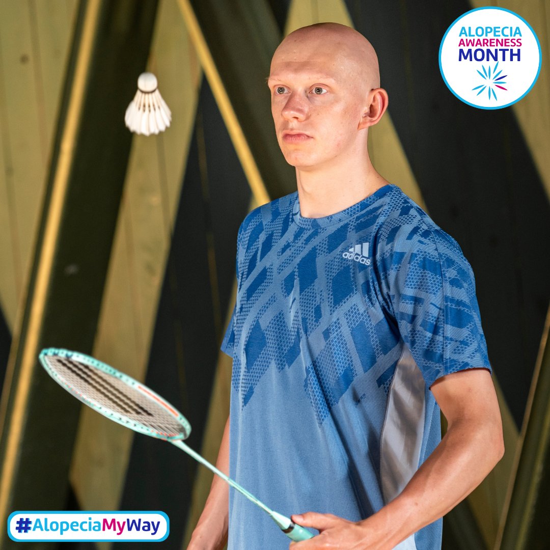"The challenge of having alopecia has given me the tools to embrace new challenges, however big or small, without the trepidation I would once have, and with it, be able to enjoy the process". 

Thanks <a href="/TobyPenty/">Toby Penty</a>! Wishing you all the best with your retirement from badminton.