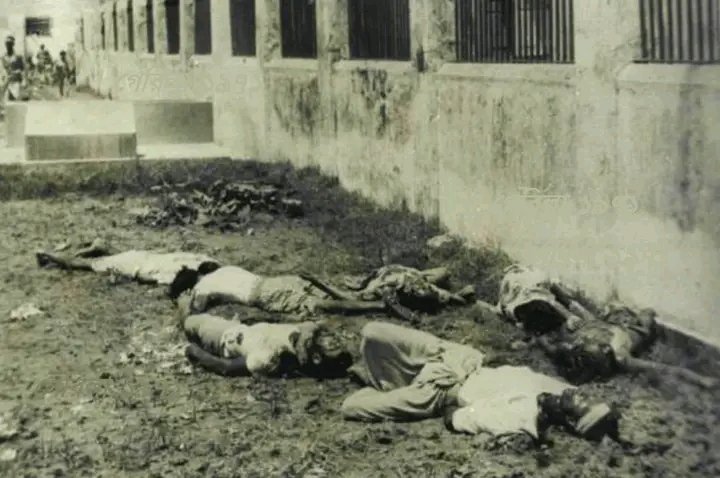 HistoryOfBangla's tweet photo. June 26, 1971
These pictures are the smallest examples of Bengali killings by Pakistan Army. A man named Dr Weiner entered besieged Bangladesh through India during the war of independence. These pictures were taken by photographers Trevor James and R. Dallen who were with him https://t.co/PtgSWz9lRB