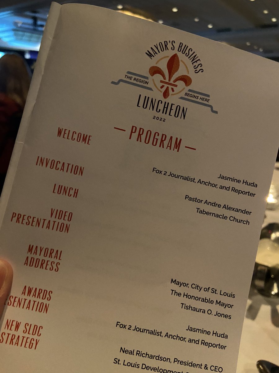STLEquityFund's tweet photo. We are enjoying the Mayor’s Business Luncheon today! Congrats to all of the award recipients! @SLDCmo https://t.co/T841ZdUrEY