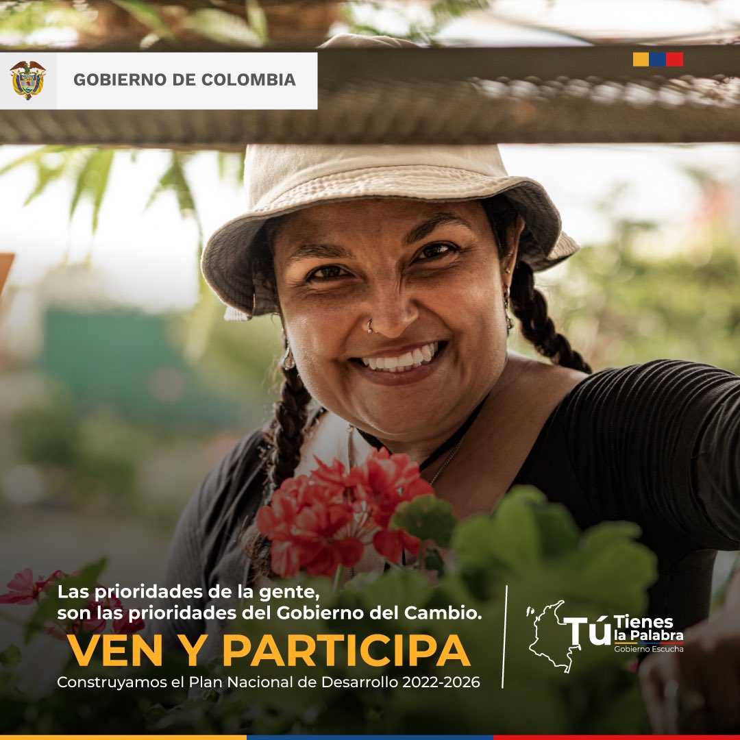 Quiero invitar a toda la ciudadanía presente en Ocaña, Cali o Leticia, a participar este fin de semana en los #DiálogosRegionales.
Escuchar nos permite construir la hoja de ruta para el Plan Nacional de Desarrollo ¡Inscríbete!
#ColombiaTienesLaPalabra🇨🇴
🔗bit.ly/3f789mr