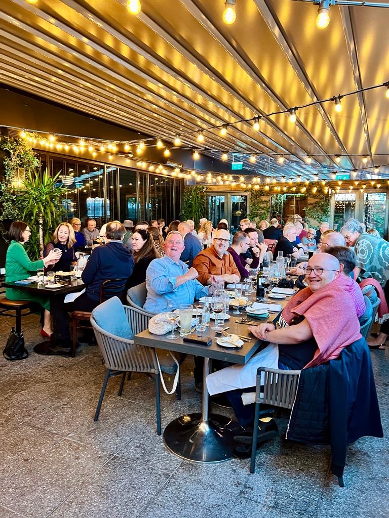 Kicking off #GSS22 with a gorgeous pre conference meal. Welcome everyone to the land of the spoken word!