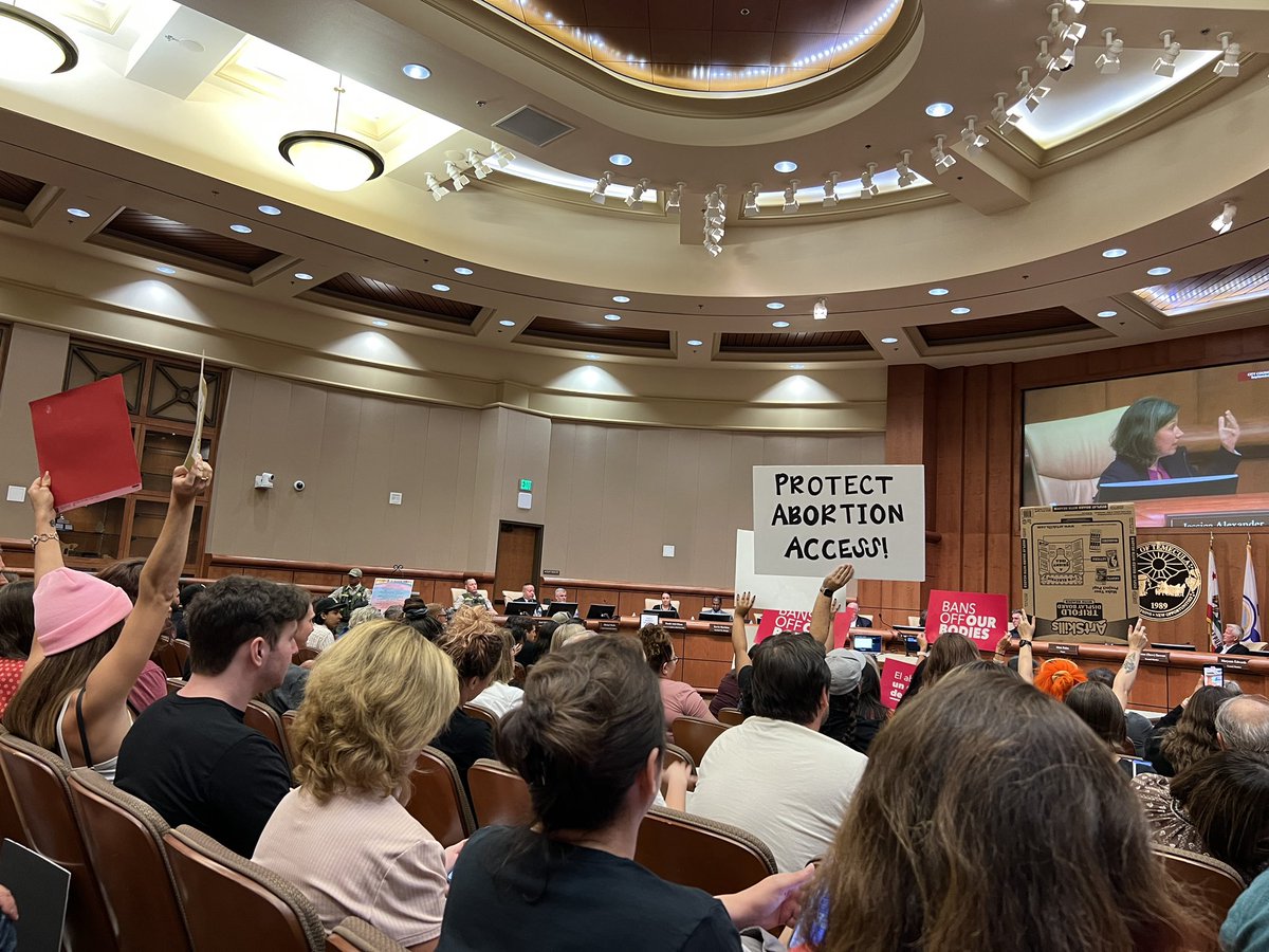 Can’t believe we even have to do shit like this. Temecula Council Member Jessica Alexander is unhinged and tried to make Temecula an “abortion free sanctuary”, in California LMAO. Thankfully, she lost 4-1 for that motion. #BansOffOurBodies