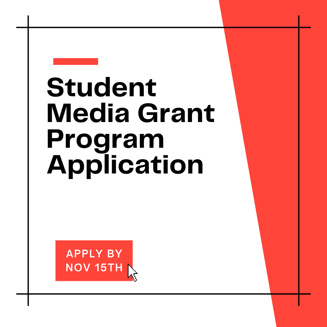 TAMUINTS's tweet photo. Applications are now open for the Student Media Grant Program are now open! SMGP is a travel grant open to all majors! For more information and for the application go to: https://t.co/mVPPf7It5S https://t.co/4dBXKXGpyu