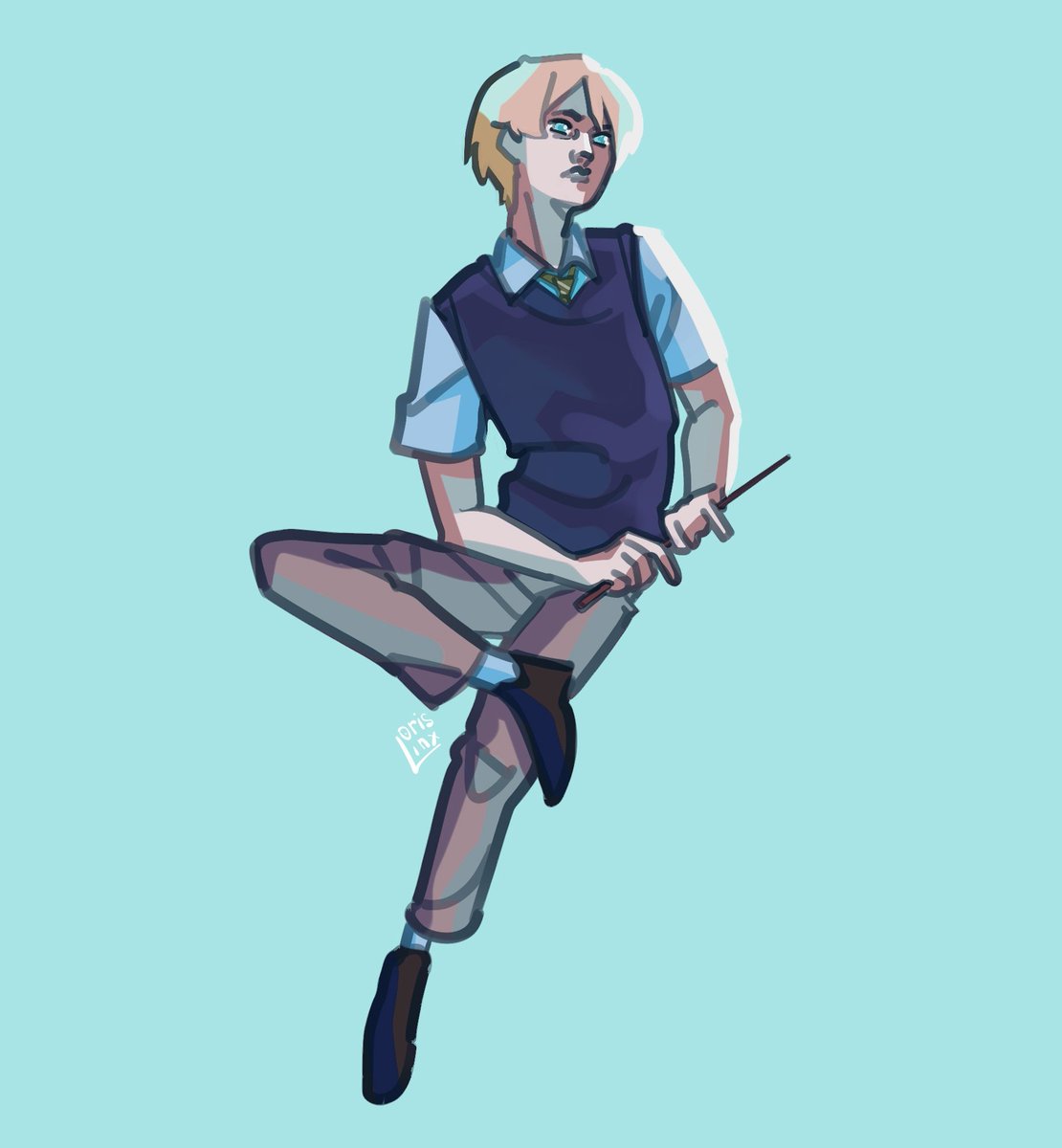 lorislynx's tweet photo. Быстрорис со змеенышем

#dracomalfoy #harrypotter #draco #ArtistOnTwitter https://t.co/p22BapxxsM