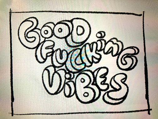 SWCBbyJohnT's tweet photo. Twisting, turning, and twisting some more...Getting creative with the perspective of the letters.

Here are some snapshots of the process. From phrase to end design.

#adultcoloringbook #swearwords https://t.co/93MsBdyPx1