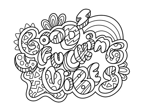 SWCBbyJohnT's tweet photo. Twisting, turning, and twisting some more...Getting creative with the perspective of the letters.

Here are some snapshots of the process. From phrase to end design.

#adultcoloringbook #swearwords https://t.co/93MsBdyPx1