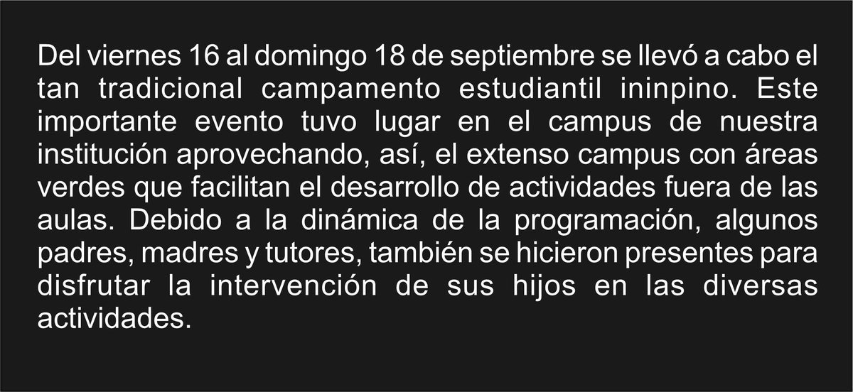 ININPEJV's tweet photo. ¡Yeah, Volvimos a ININCAMP!
leer mas en https://t.co/92O9b53ixE 
#camping #campamento #campinglife #soritor #ininpejv #educacion https://t.co/q4F5Tokpnd