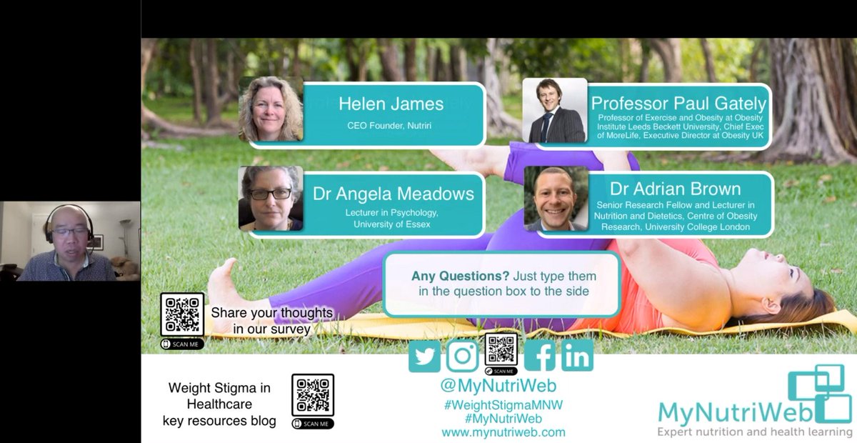 Whilst we may have different opinions, we all agree...

 'Weight stigma needs to STOP' <a href="/GilesYeo/">Giles Yeo</a> 

#MNWWeightStigma #MyNutriWeb