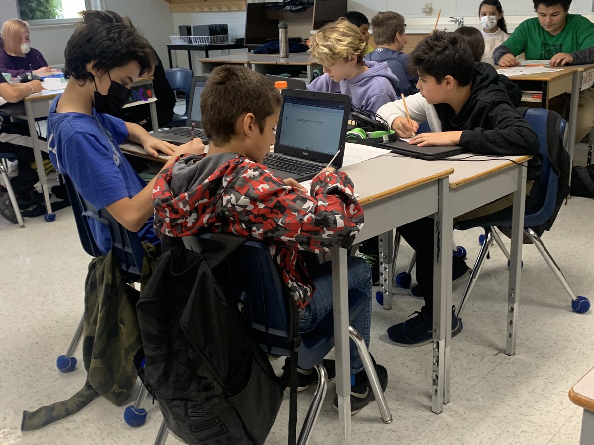 We are so proud of our Intermediate students this week. They have been having meaningful conversations during our Truth and Reconciliation language centres. Here, they are reflecting the Calls to Action, what reconciliation truly means, &amp; using read alouds to reflect on stories.