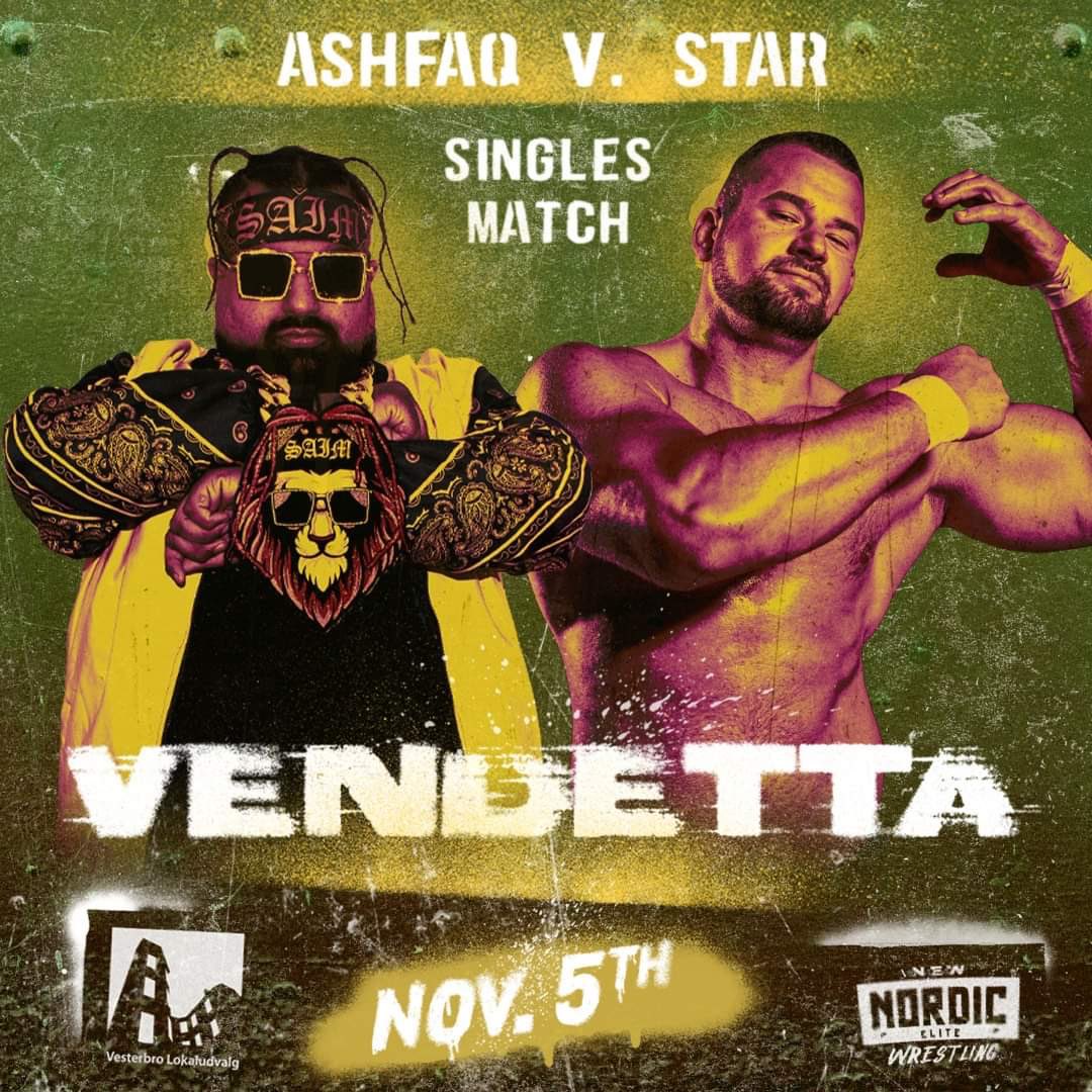 Nordic Elite Wrestling (@nordicew) on Twitter photo <a href="/saim2620/">Saim Ashfaq</a> “The Pakistani Powerhouse” will go up against “The Stalllion” Robert Star 😳
Two big meaty monsters colliding. Who will walk away victorious? 🧐
Buy your tickets now!🎟
billet.to/s/qqNS82s <a href="/saim2620/">Saim Ashfaq</a> “The Pakistani Powerhouse” will go up against “The Stalllion” Robert Star 😳
Two big meaty monsters colliding. Who will walk away victorious? 🧐
Buy your tickets now!🎟
billet.to/s/qqNS82s