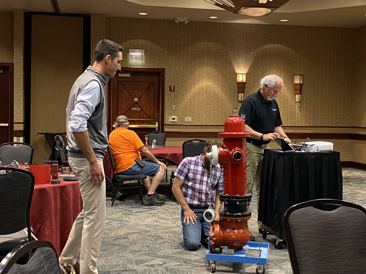 ConsWaterDist's tweet photo. Thank you to @AY_McDonald, @KennedyValve, @McwaneDuctile, Tyler Union and @i_hydrant for providing training to our staff in Topeka, KS today.   Great information that will benefit our water system. https://t.co/MFne86Lzwk