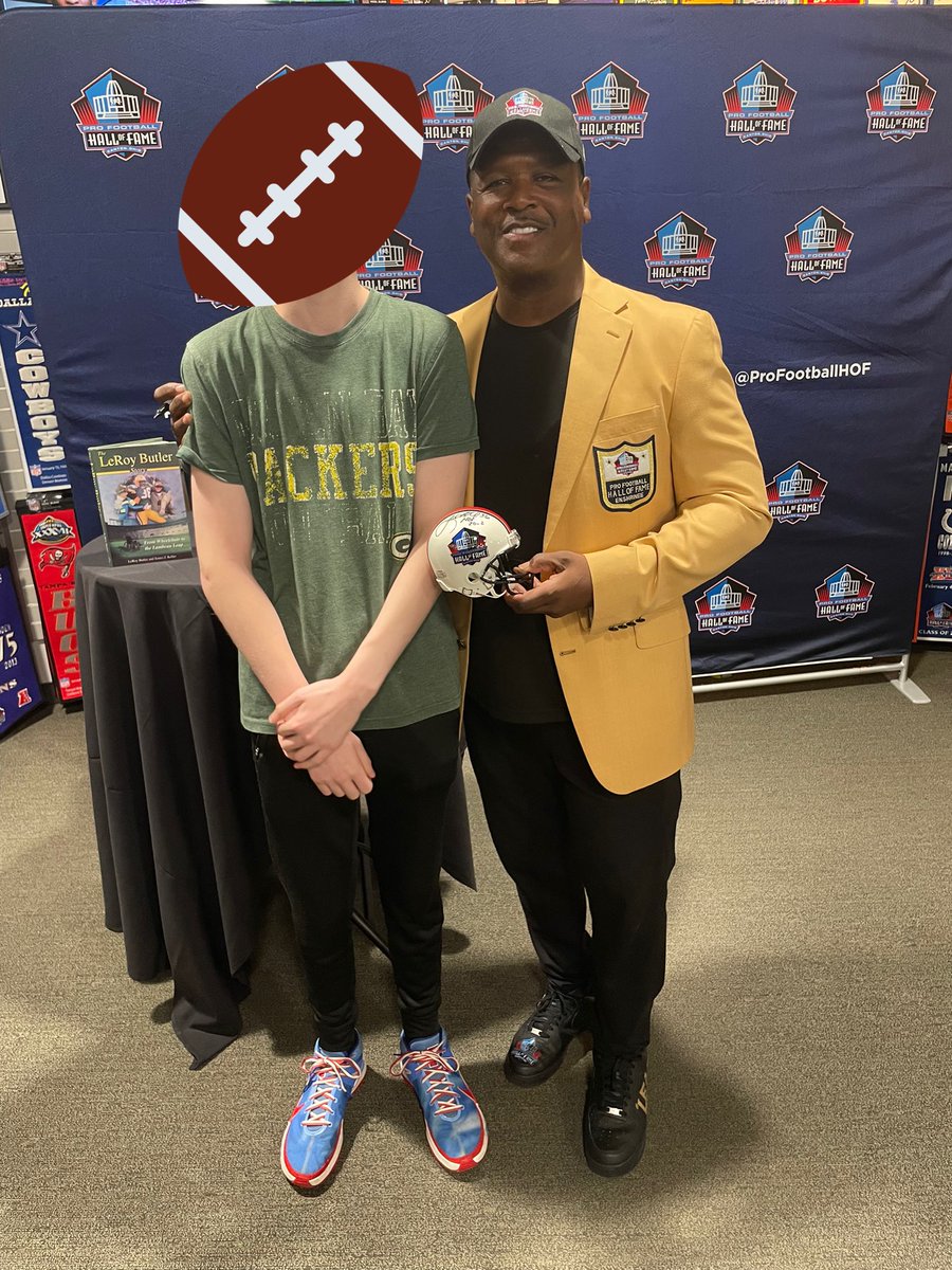 Go_Pack_Go23's tweet image. I got to meet @leap36 today and it was one of the greatest days of my life.