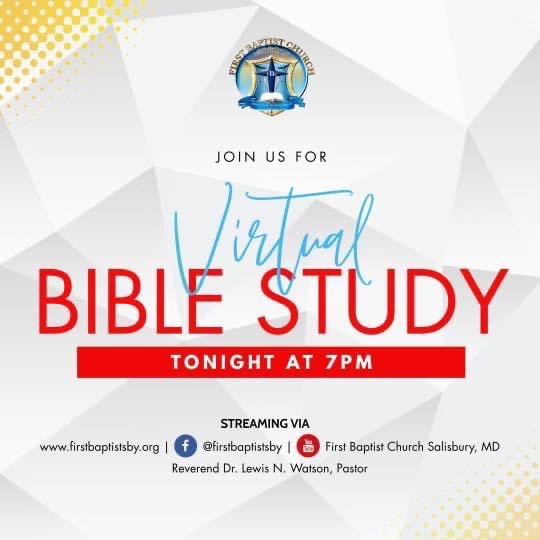 firstbaptistsby's tweet photo. Join us this evening for Discipleship Study at 6 PM and Bible Study at 7 PM. Invite a relative or friend to study too! π #fbcsby #discipleshipstudy #biblestudy #wemuststayconnected https://t.co/b8NzEVv403
