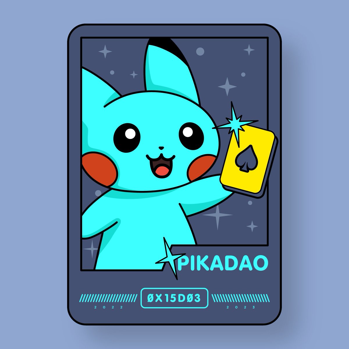 Official🎇

333 #PikaDAO Cards will be published on #Cardano with extra #Utilities as a Hold2Earn #CNFTProject

5 #Airdrops for hodlers include #PFPs, $ADA raffle, royalties sharing &amp; access to full bag of DAO

Any reaction to this tweet can earn you whitelist

#ADA #CNFT #CNFTs