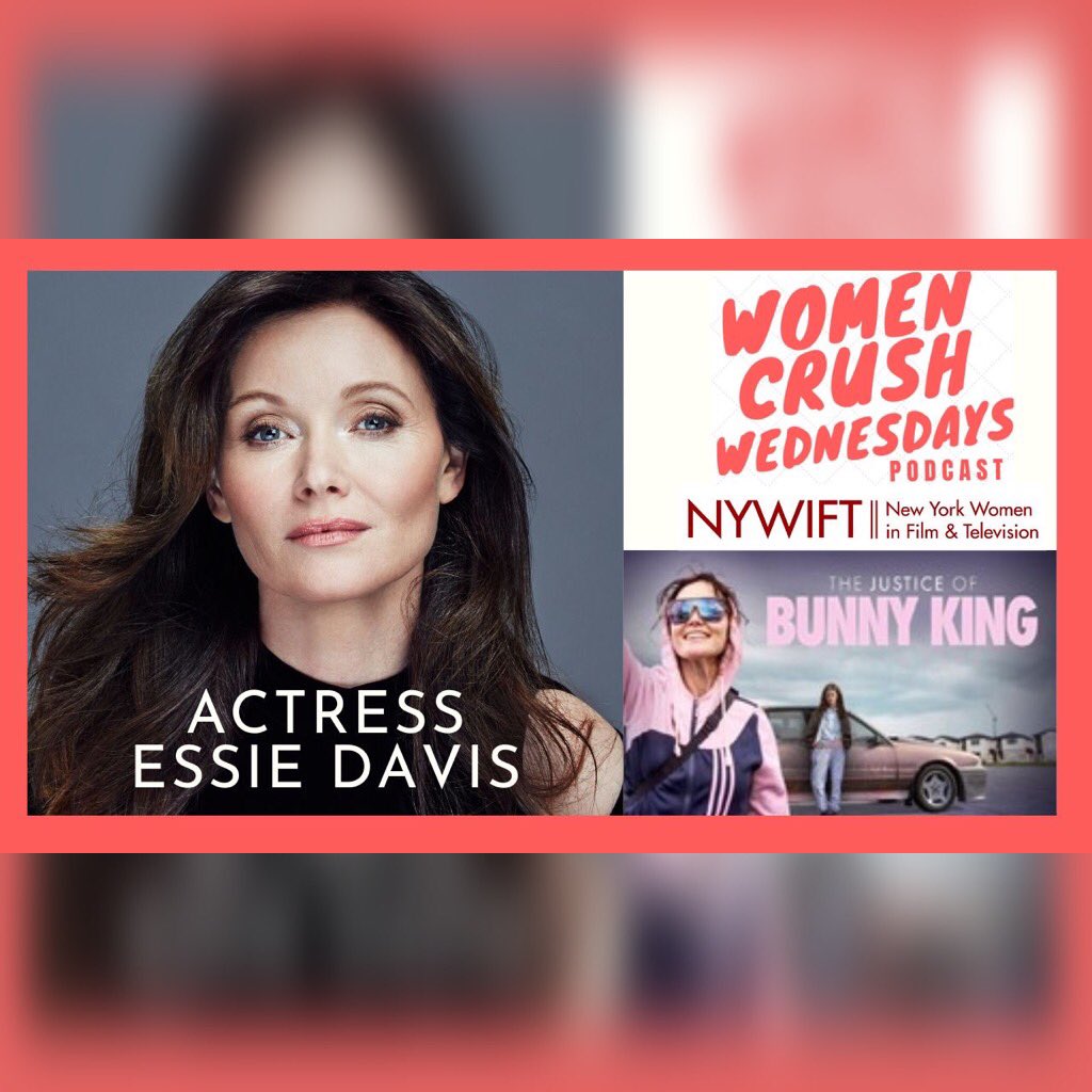 The #WomenCrushWednesdays #Podcast from @NYWIFT is back! Badadook actress ESSIE DAVIS chats w/@tammyreesemedia @ The Justice of Bunny King @filmrisetv Tammy & Janine @2ndchapterprod talk film fest representation for women & @FwdDoc Accessibly Scorecard tinyurl.com/555hhsxh