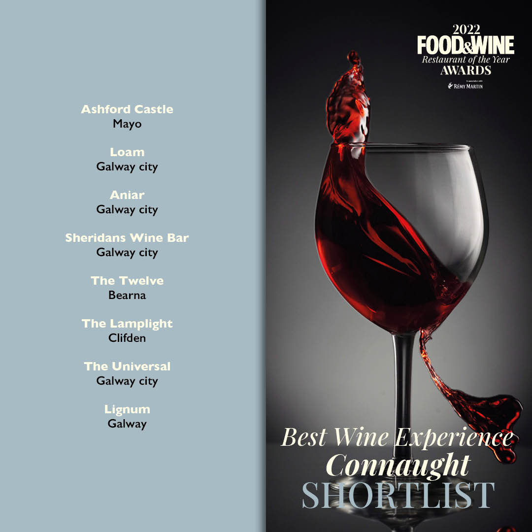 foodandwineIE's tweet photo. 🚨 🍴 🍷 #ROTYA2022 Best Wine Experience Connaught
Featuring @ashfordcastle @GalwayLoam @AniarGalway @SheridansCheese @thetwelvehotel @LamplightWine @universalbargal @LignumGalway

Full details plus tickets:
https://t.co/ZGNYtTQBkB https://t.co/h9tEZFTbnh