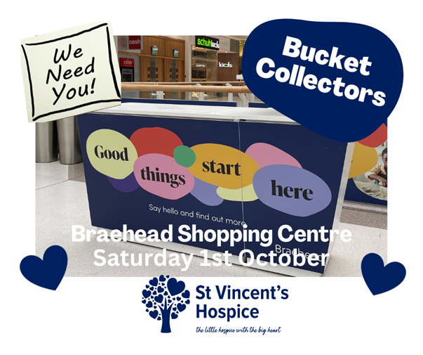 StVincentsHosp's tweet photo. Can you spare a couple of hours this Saturday?  

Join us at Braehead Shopping Centre - collection slots from 10am to 6pm.  

We will have live music to entertain shoppers &amp; Christmas Cards for sale – yes it is nearly that time of year!  

Register here👉 https://t.co/mnXTcAAUnj https://t.co/cBmug4CT9s