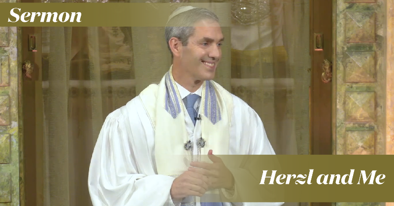 ParkAvenueSyn's tweet photo. In an imagined conversation with the founding father of Zionism, @RabbiCosgrove assesses the accomplishments, the aspirations, and the complexities of the Jewish state and provides a charge for us all to create strong Jewish identities. #pasyn #roshhashanah #israel #highholidays