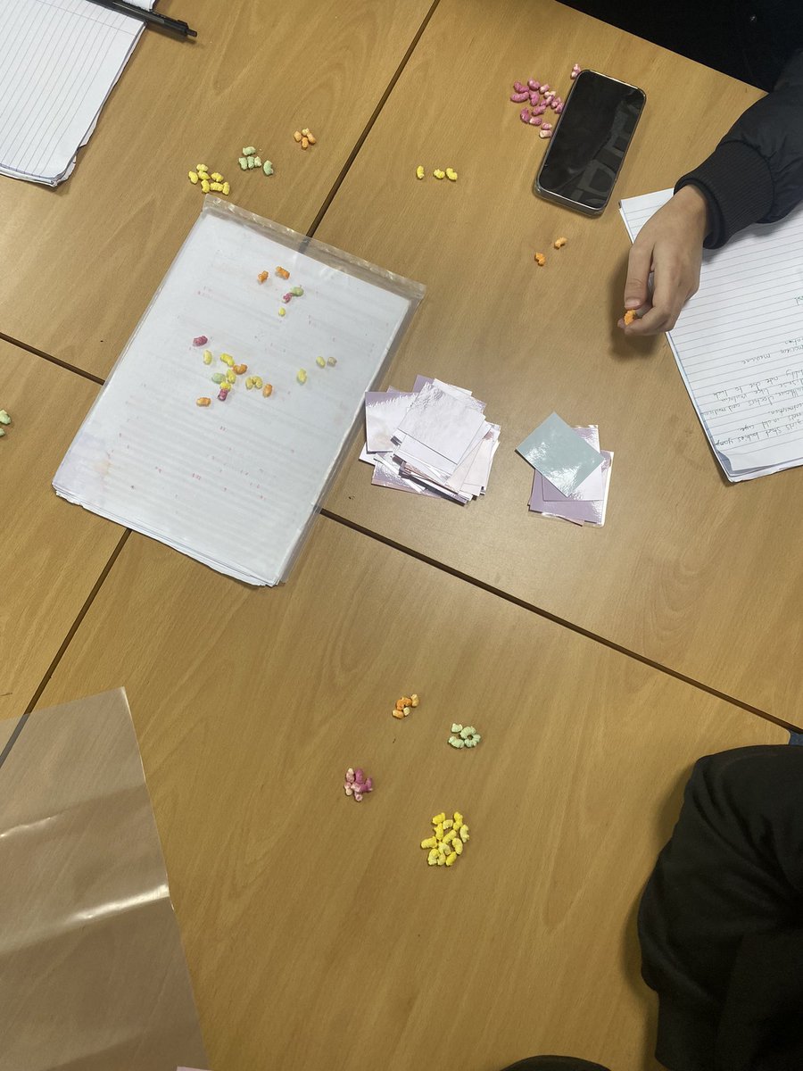 N5 and Higher Geography putting their population knowledge to the test in the rainbow drops population game! 👥🍬 <a href="/SocialArmadale/">Armadale Academy Social Subjects Department</a>