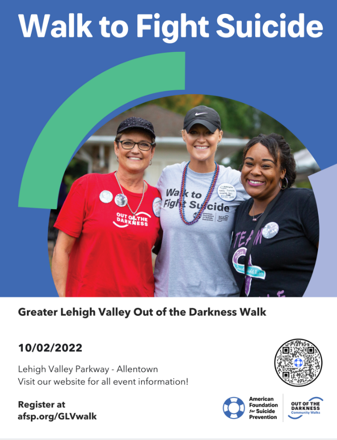 Register @ afsp.org/GLVwalk 
#ittakesacommunity