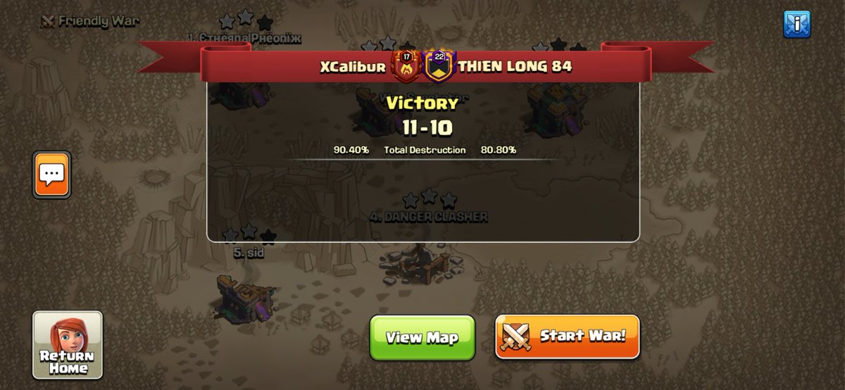 Awesome win for the team in RO128 of <a href="/ClashersFamily/">ClashersUnitedFamily Community</a> cup  versus JD Elite, GG @info_jdcc 

Triples from #DangerClasher and #Pheonix🔥