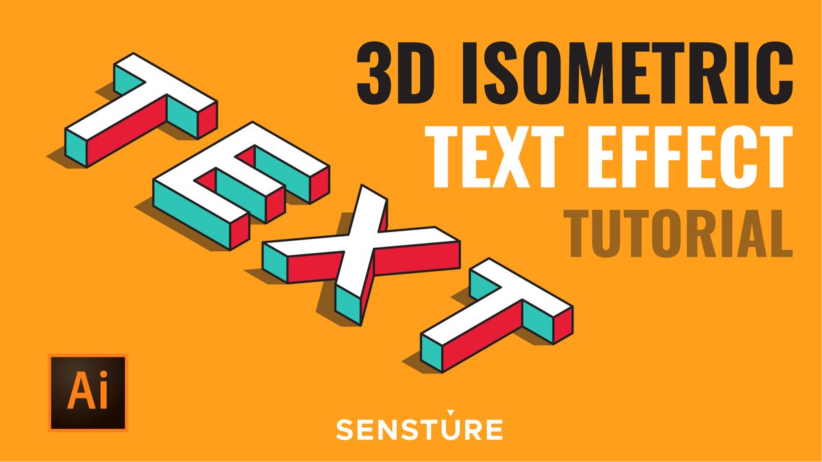 Sensture1's tweet photo. https://t.co/MnMGAODKSL
How To Create 3D Isometric Text Effect In Adobe Illustrator | Tutorial-- Check out the video on Youtube
.
.
.
#illustrator #3d #isometrictext #isometric #adobe #adobeillustrator #tutorial #adobetutorial #nft #learngraphicdesign #graphicdesigner https://t.co/Aj9j8qDJug