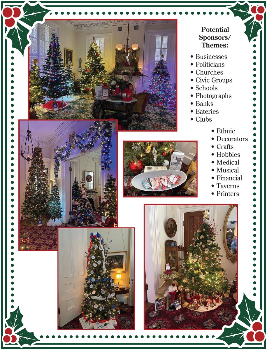 ResearchCenter2's tweet photo. A “Treemendous Celebration”is coming to the Research Center.  Friday, November 25 – Friday, December 30, the Center will display dozens of Christmas trees of various and eclectic themes.
    80 lighted trees inside the Center’s two facilities at 518 Water  and 511 Adams Street. https://t.co/SCqTqhzPvT
