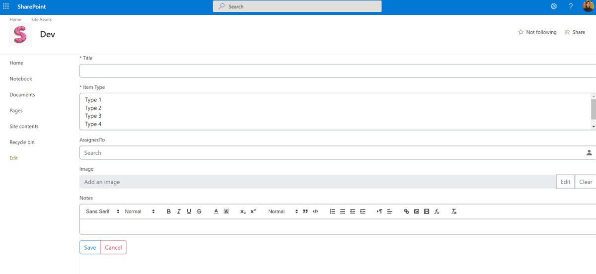 DungeonwithaG's tweet photo. New code walkthrough on how to create a custom Modern #SharePoint List Form using SPFx.

https://t.co/5MN5hTRnhv
https://t.co/nfsEyNYaaP https://t.co/uYqflgregE