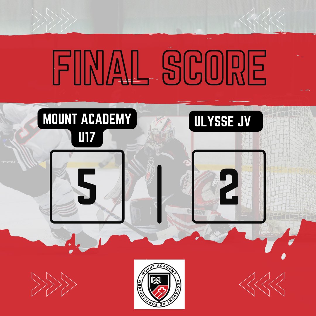 MAMensHockey's tweet photo. Our second day at @UAcademie comes to and end with two wins!!! Our Varsity Boy’s bounce back with a 7-3 win, while our U17’s keep rolling with a 5-2 win!! 
Again huge thanks to @UAcademie for helping us out in a tough time! Merci beaucoup pour nous avoir aidé!! #SaintsHockey https://t.co/10BmmFQkrt