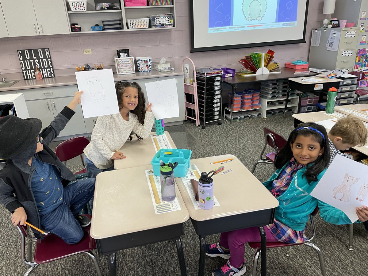 We loved learning how to draw Pepito during our <a href="/2ndStepProgram/">Second Step Programs</a> lesson! We can do hard things!