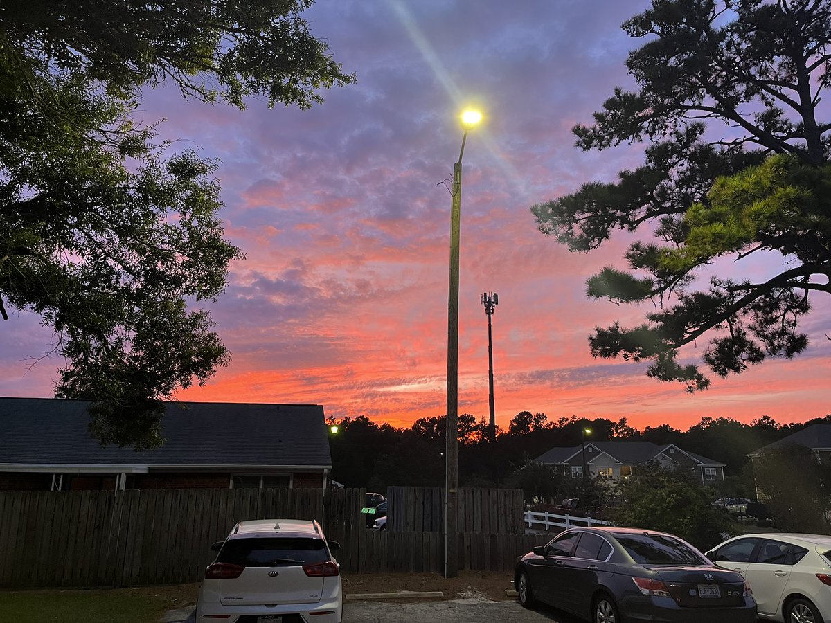 A beautiful sunset in Morehead City!