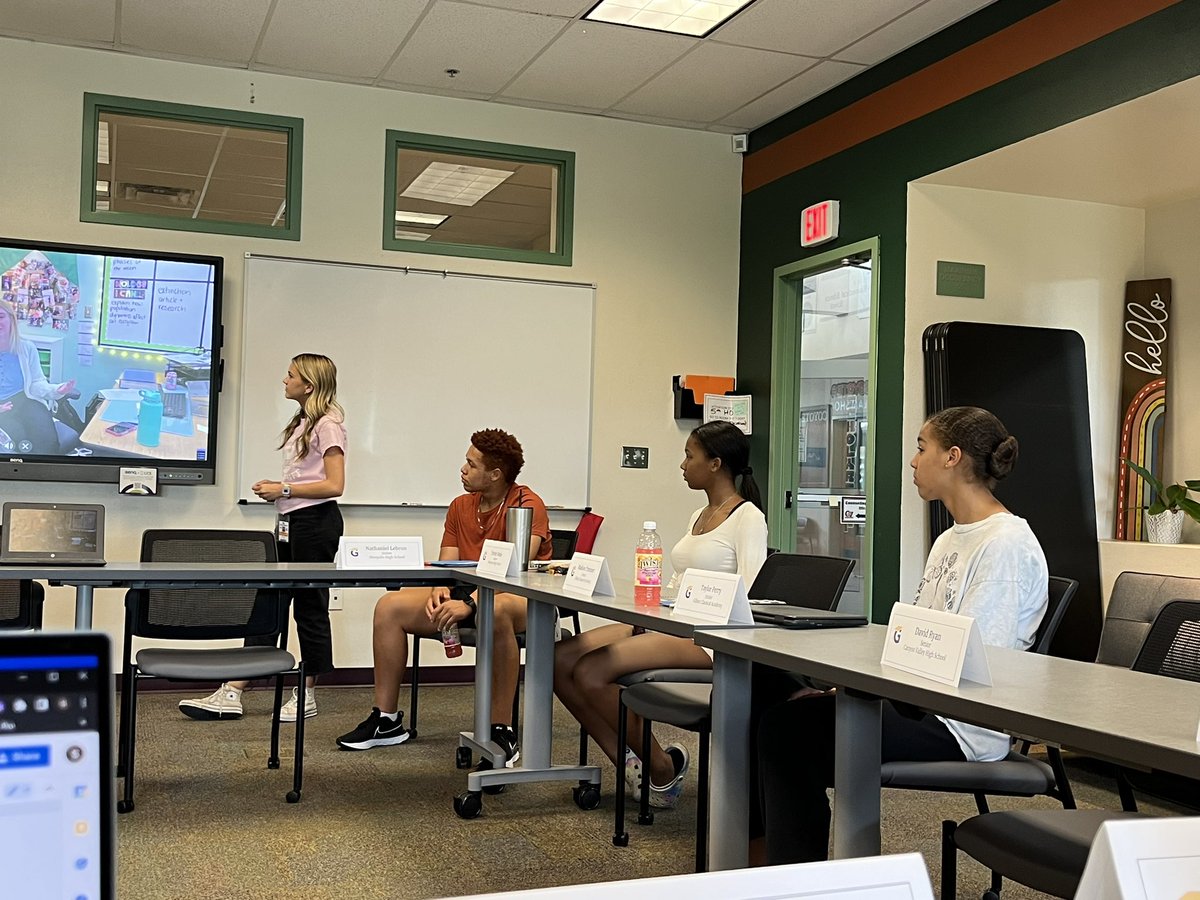 MccordGps's tweet photo. Superintendent’s Student Senate meeting hosted by Campo Verde High. Student centered discussions about subjects that directly impact their experiences as a GPS student!  As always, we have the very best students around!
#ConnectCreateCare https://t.co/woH3b4DraO