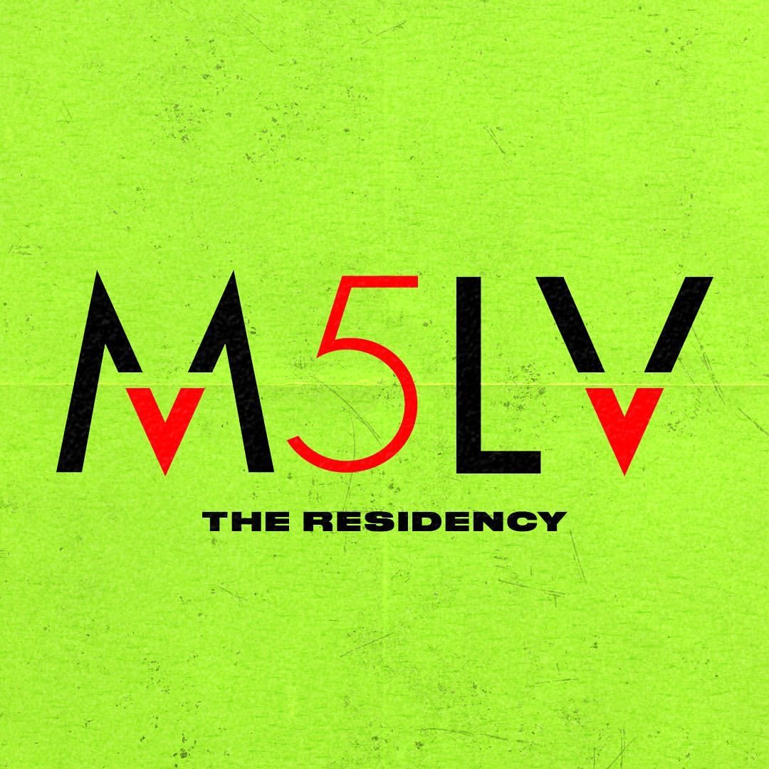 Pop Crave on Twitter "Maroon 5 announces 2023 'M5LV' Las Vegas(02)