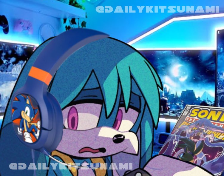 Gamer Kit era

#KitsunamiTheFennec #Kitsunami #SonicIDW #Sonic