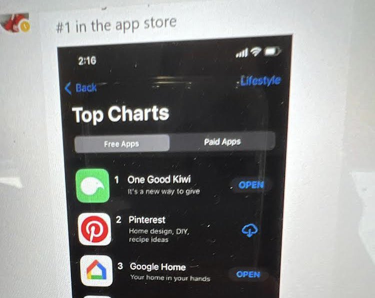 JasonCParis's tweet photo. No.1 app in Aotearoa yesterday was One Good Kiwi. Over $1m dollars reinvested back into NZ to help those communities most in need. Download it now on any App Store to donate your One Good Kiwi tokens today. The first of many good things from One NZ
#Diversity #Inclusion #OneNZ https://t.co/wBcerS6gFz