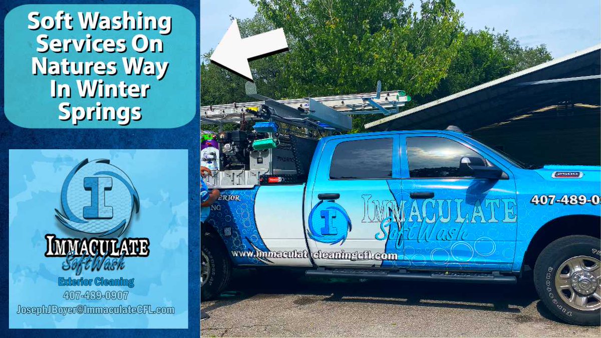 coastalsunsetps's tweet photo. RT https://t.co/UIZSAZdKdN RT @ImmaculateSW: #ImmaculateSoftWash #SoftWashed this #home off of Nature's Way in #WinterSprings &amp; it required a top to bottom #cleaning!

We finished off the #… https://t.co/Fpb65rEp5A
