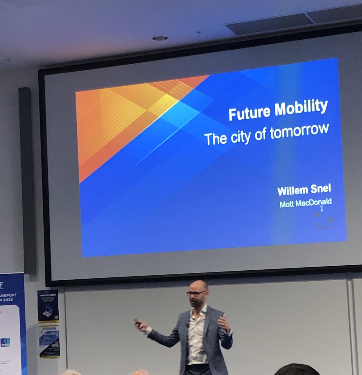 ATRFConference's tweet image. Kicking off day two of #ATRF2022 with some inspiring thoughts from Willem Snel if @MottMacDonald