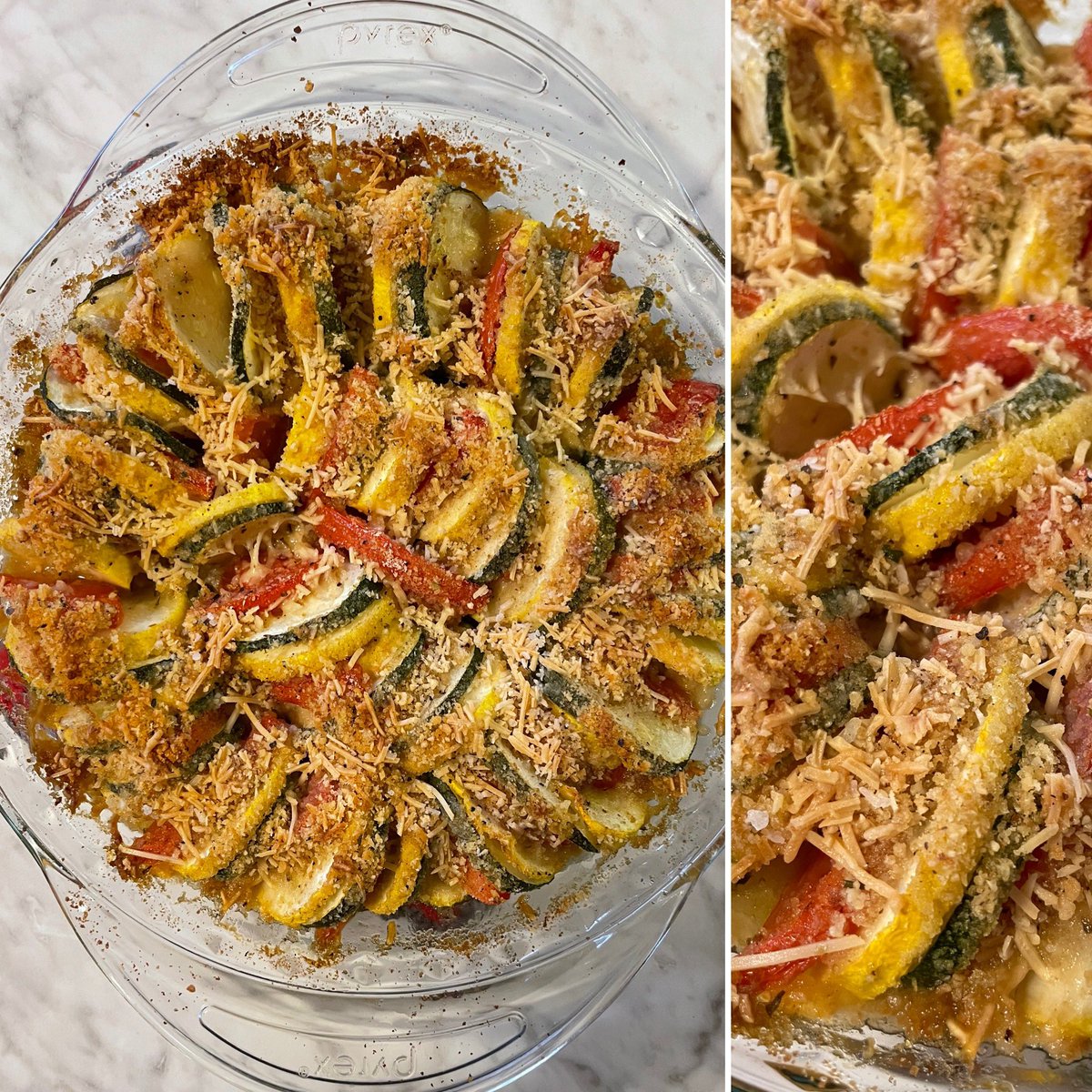 amberranz's tweet photo. @StephaniesDish - I made the ‘end of summer gratin’ from your cookbook (with my signed copy!) It’s so pretty!! Yay!! 😋#truenorthcabincookbook https://t.co/UtCAmhgR9Q
